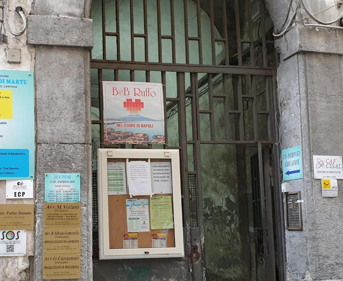 B&B Ruffo Nel Cuore Di Napoli المظهر الخارجي الصورة